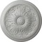 Ekena Millwork Vienna Ceiling Medallion (Fits Canopies up to 3 1/4"), Hand-Painted Frost, 16 7/8"OD x 5/8"P CM17VIFRF - alternate 1